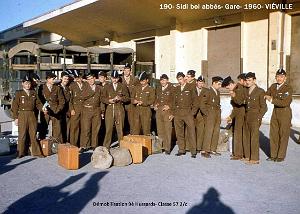 190- Sidi-bel-abbes- Gare- 1960- Vieville